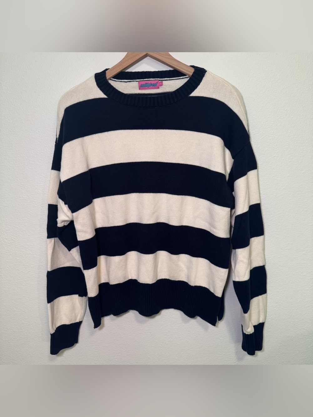 Edikted striped crewneck sweater - S